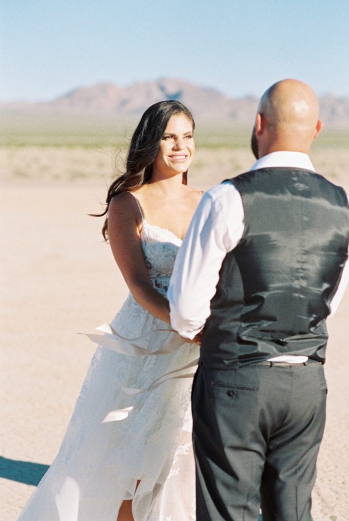 dry lake bed Elopement